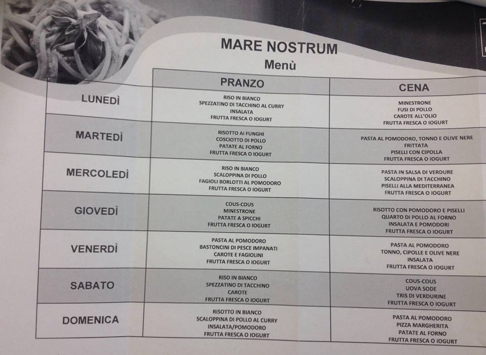 Menu Di Natale 5 Stelle.Ecco Il Menu A 5 Stelle Che Gli Immigrati Rifiutano Ilgiornale It