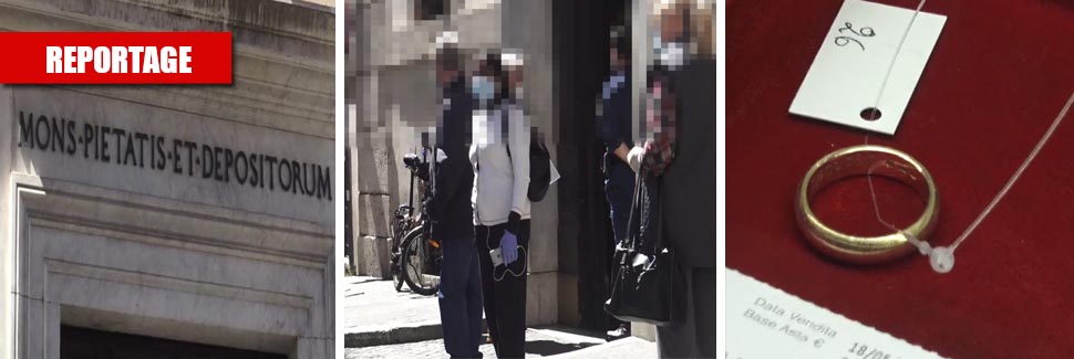 I nuovi poveri in fila al Monte di Pietà: "Ho impegnato la ...