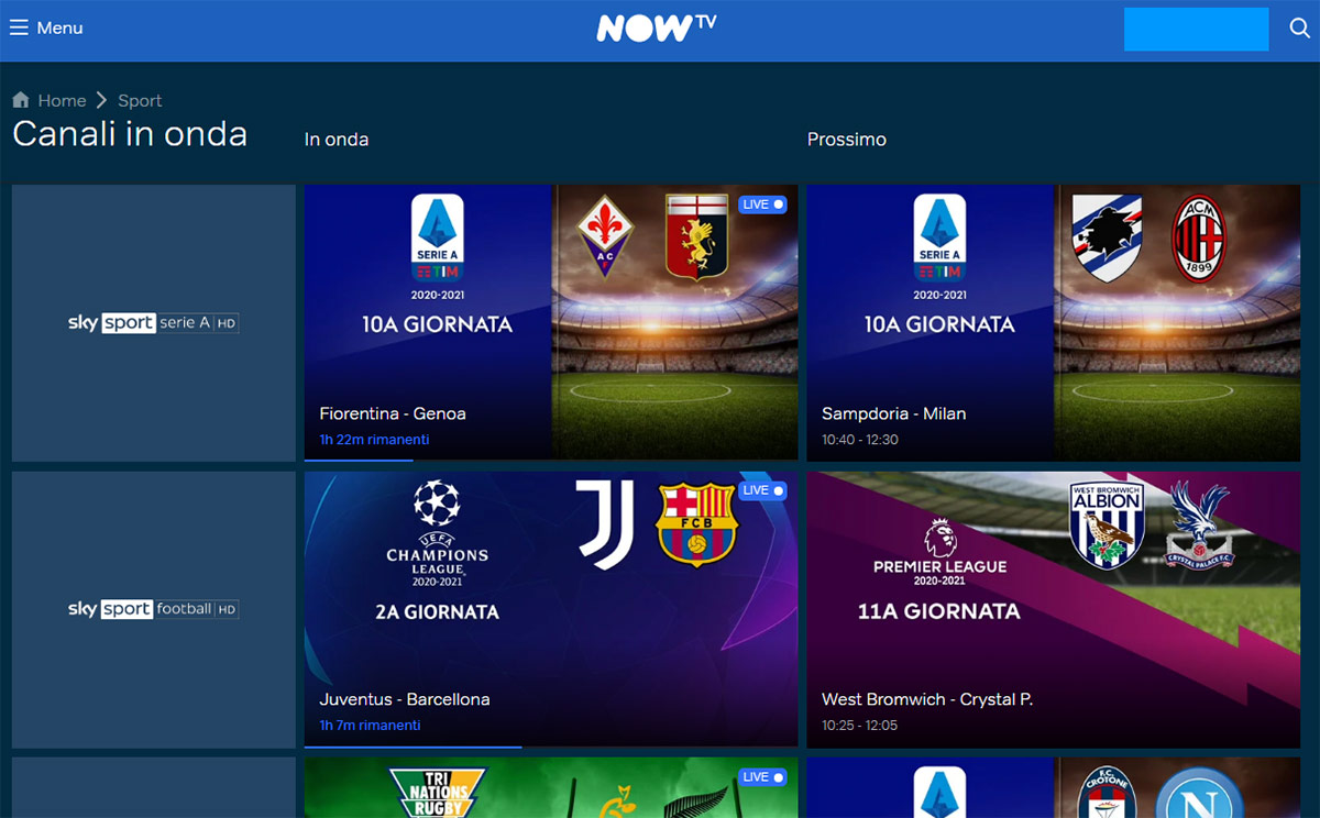 Quanto Costa L Abbonamento A Now Tv