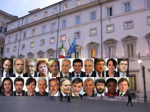 Ministri, ecco tutti i nomi