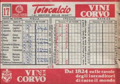 Quando "Giocare alla Sisal" poteva cambiare la vita