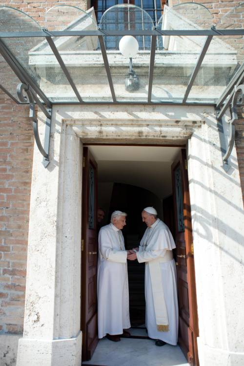 I due Papi in Vaticano