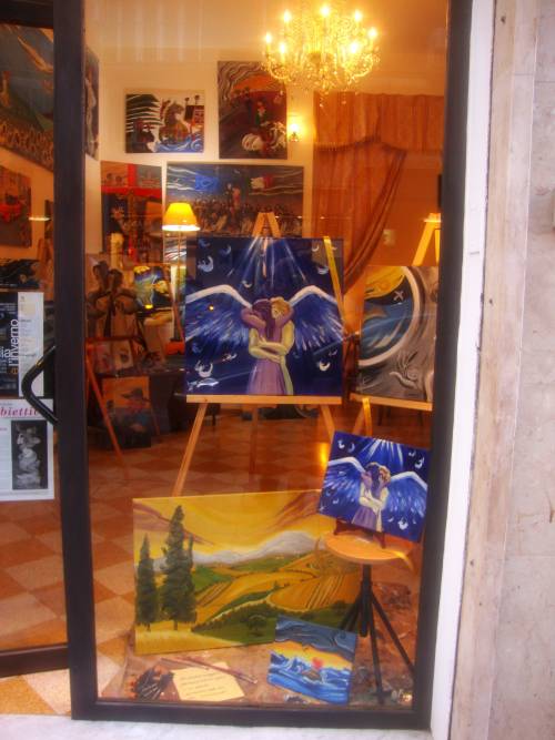 Collura, un pittore con occhio da ladro