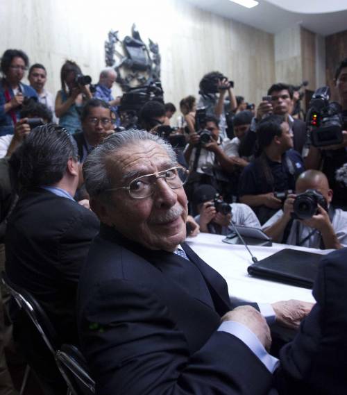 Guatemala, annullata la condanna per genocidio all'ex leader Montt
