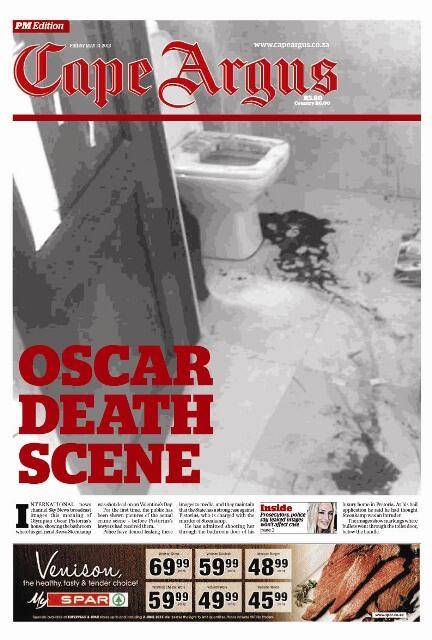 Caso Pistorius, giornale pubblica la foto della scena del crimine