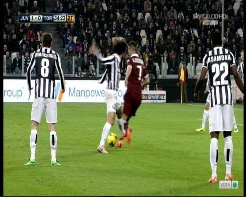 Ventura: "Era rigore": Conte: "Sì, ci stava". E Buffon: "Bravo arbitro"