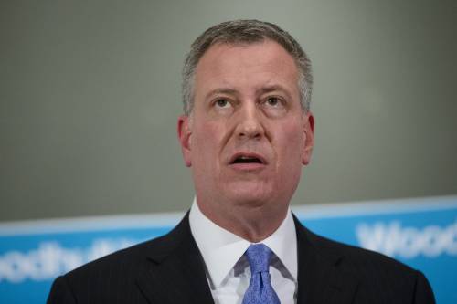 Bill De Blasio minaccia di distruggere le liste di clandestini