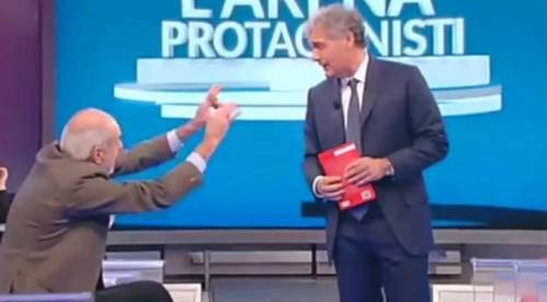 Giletti multato dalla Rai per il lancio del libro di Capanna