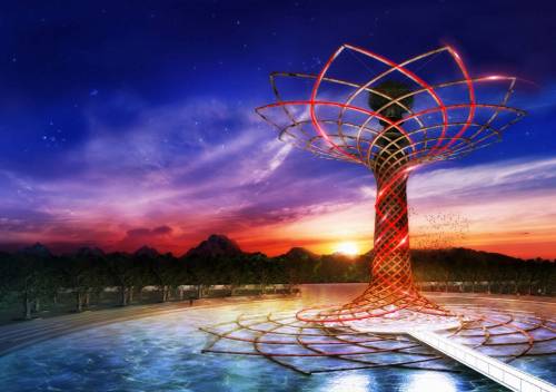 Albero della Vita, fiorisce il simbolo di Expo e Padiglione Italia