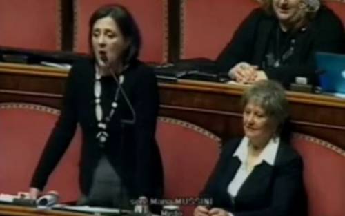 Blasfemia della senatrice Mussini: "Gesù non aveva un padre naturale"