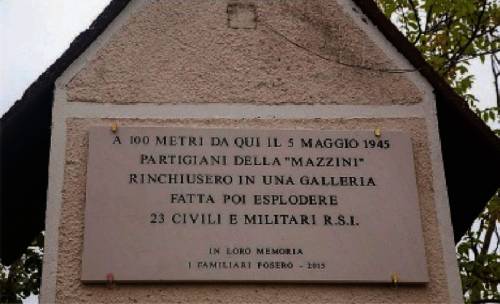 Perseguitato fino alla morte per la lapide "repubblichina"
