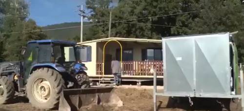 "Case di legno in sette mesi? Macché, bastano 3 settimane"