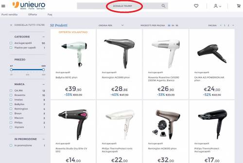 Lo scherzo di Unieuro: cerchi Donald Trump? Trovi gli asciugacapelli
