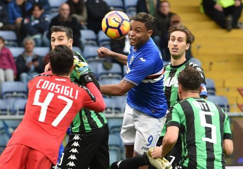 Harakiri Sassuolo: grande rimonta della Sampdoria dallo 0-2 al 3-2