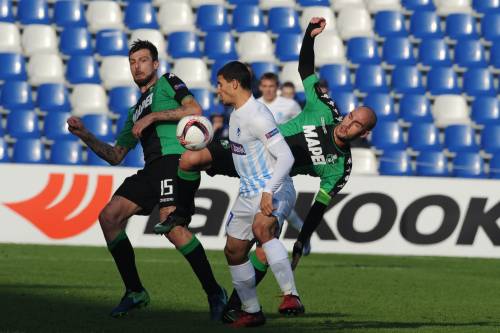 Il Sassuolo cede 2-0 al Genk: neroverdi fuori a testa alta dall'Europa League