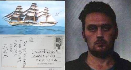La cartolina di "Igor" ai carabinieri: "Addio Italia: soldati fate schifo"