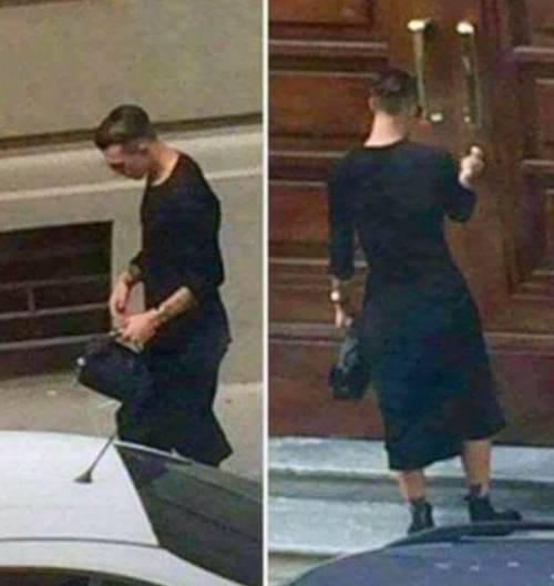 Lo strano look "al femminile" di Federico Bernardeschi