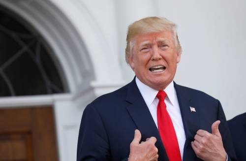 Trump condivide una vignetta contro la Cnn: poi la rimuove