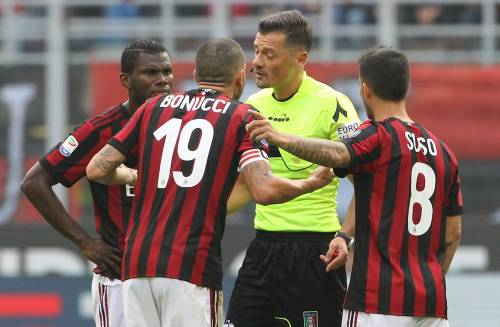 Il Milan non scaccia la crisi: espulso Bonucci con il Var