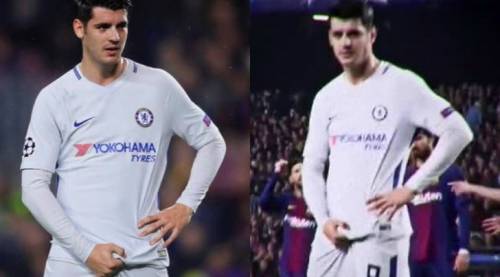 La reazione choc di Morata agli sfottò dei tifosi del Barcellona