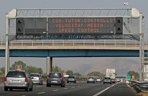 Autostrade, riattivati i Tutor su 87 tratte: ecco quali sono