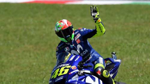 Rossi in pole al Mugello