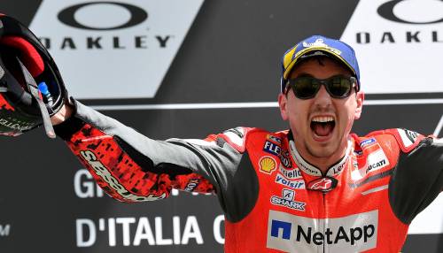 Ducati, la doppietta storica e la triste festa