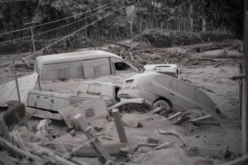 Guatemala come Pompei: intere città sepolte dalla cenere