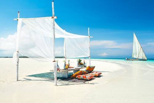 Mal d'Africa sull'isola delle spezie al largo della Tanzania