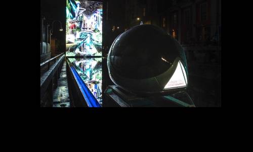 Leonardo e la forma dell'acqua, installazione evento alla Conca dell'Incoronata