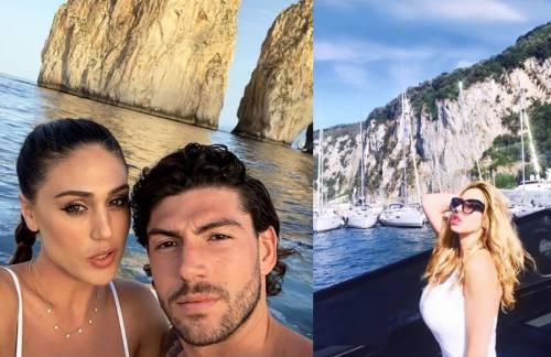 Tutti pazzi per Capri: i vip prendono d'assalto l'isola