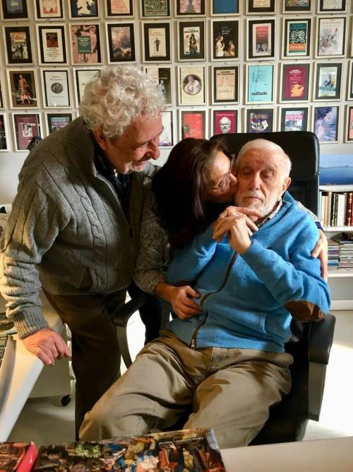 Luciano De Crescenzo, il dolore di amici e colleghi