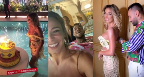 Diletta Leotta compie 28 anni e organizza una festa super