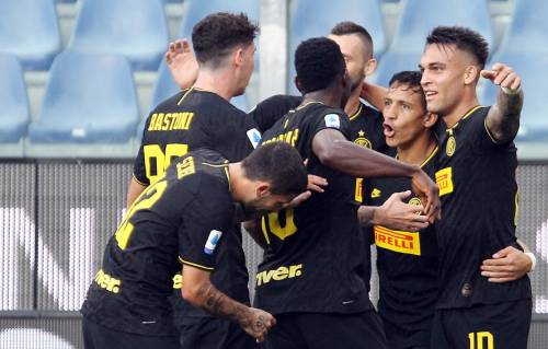 L'Inter cala il tris alla Sampdoria: 1-3 e diciotto punti in sei partite