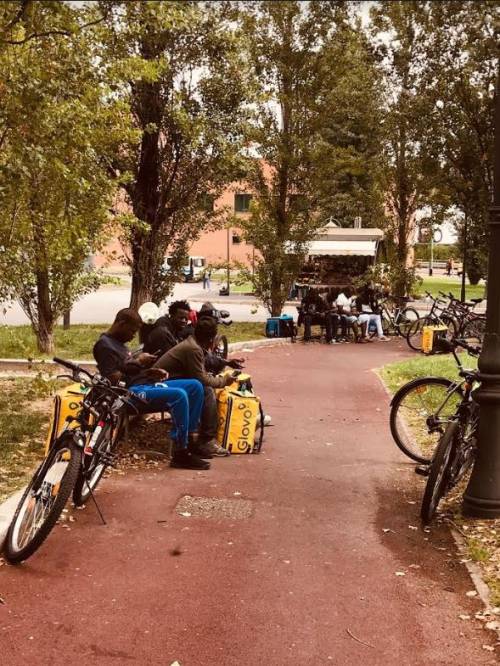 Riders in rivolta: i portapizze a rischio