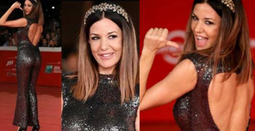Dopo l'addio alla tv, Alessia Fabiani sorprende al Festival del Cinema di Roma