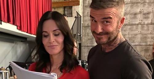 David Beckham attore per un giorno in una celebre serie tv