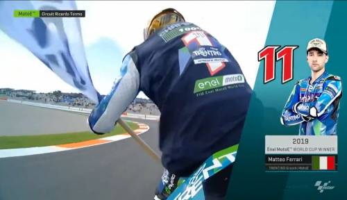 MotoE, l’italiano Matteo Ferrari primo campione del mondo
