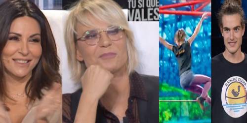 Tú sí que vales, Maria De Filippi a Sabrina Ferilli in gonna: "Hai le mutande?"