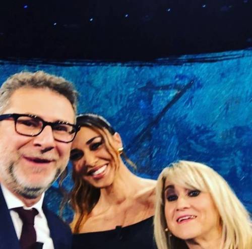 Belen Rodriguez da Fabio Fazio, tra confessioni e sketch