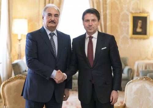 Libia, Conte riceve Haftar. Ira di Serraj: "Non vengo"