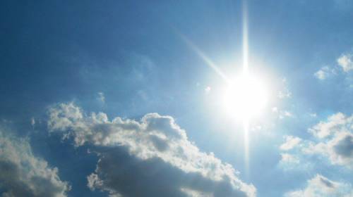 L'anticiclone del week-end, sole da nord a sud