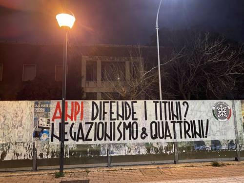 Foibe, CasaPound contro l'Anpi: "Fanno negazionismo"