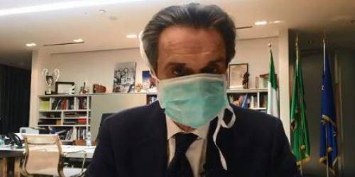 Il governatore Fontana si mette in quarantena