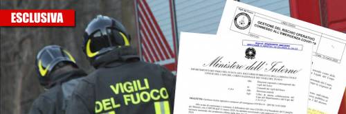 Vigili del fuoco a rischio contagio: "Non abbiamo le mascherine"