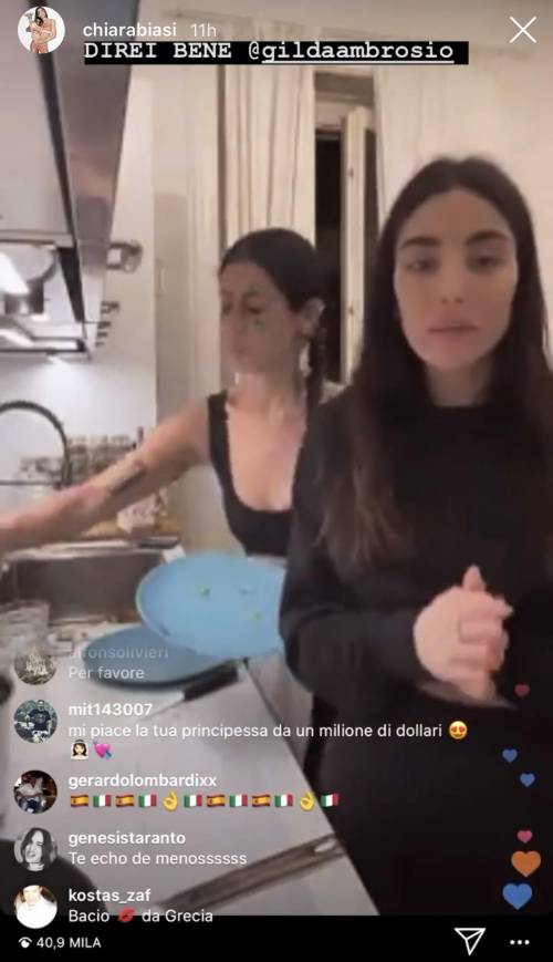 Coronavirus, Chiara Biasi spiega perché sta con Gilda: "Ho una forte gastrite e calcoli biliari"