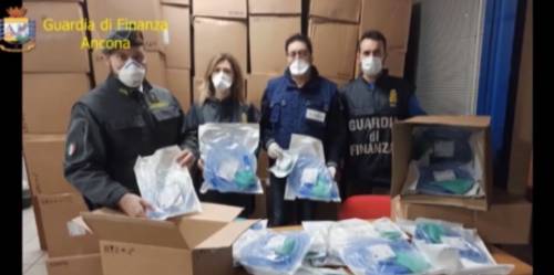 Maxisequestro di ventilatori per la terapia intensiva: stavano lasciando l'Italia