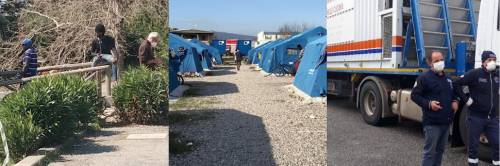 "Vogliamo i soldi, non il cibo": i migranti si ribellano alla Protezione Civile