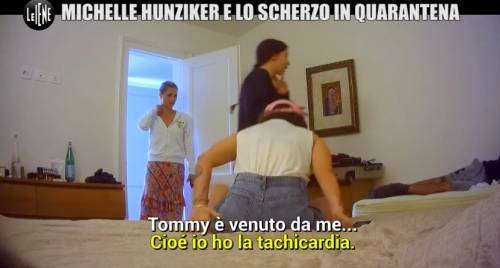 "Ma che cosa state facendo lì..." Lo scherzo che gela la Hunziker