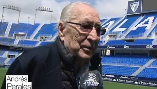 L'uomo prigioniero nello stadio vuoto